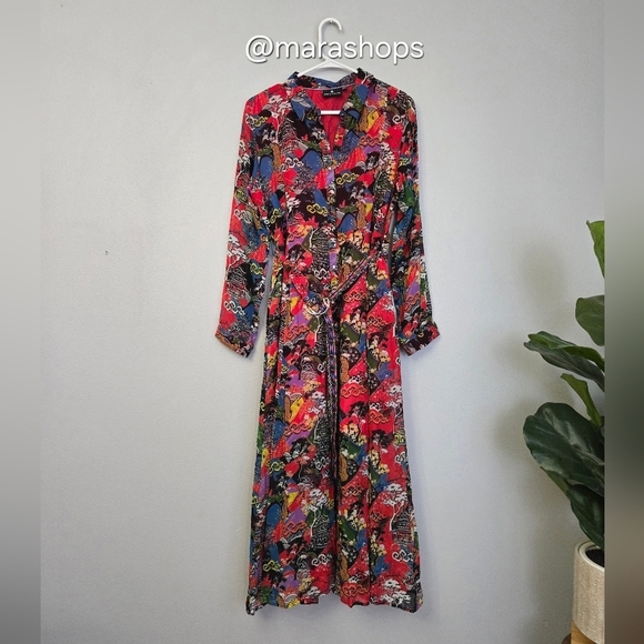 Emily Lovelock Tibetian Mountain Landscape Dress - Picture 3 of 10